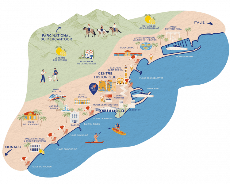 Hotel Gabriel Menton - French Riviera